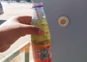 «التجارة» تغلق محطة وقود تخلط البنزين بالماء في حفر الباطن (صور)