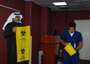 تهيئة المتدربين الجدد في مستشفى الفيصل بالاحساء بمحاضرة إرشادية