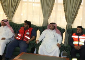 مدير عام فرع هيئة الهلال الأحمر بمنطقة الباحة يلتقي محافظ محافظة بالجرشي