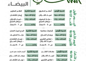 فرع الشؤون الإسلامية بعسير ينظم ملتقى المحجة البيضاء النسائي