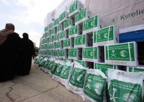 سلمان للإغاثة يدشن مشروع السلال الغذائية الرمضانية للاجئين السوريين في اربد