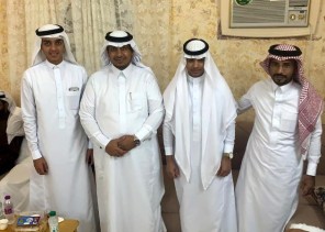 مدير مكتب هيئة الرياضة بجازان يحتفل بخطوبة ابنه