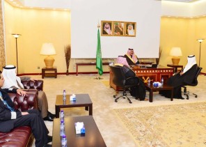 أمير حائل يستقبل مدير المحطات الداخلية بالخطوط السعودية ومدير المطارات الشمالية