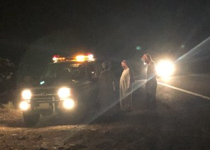 مرور الحائط يباشر حادث تصادم في تقاطع قرية الرس