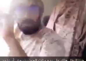 شاهد آخر فيديو للنقيب نادر العجمي قبل استشهاده !!
