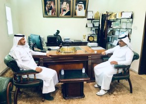 رئيس بلدية صامطة يستقبل مدير إدارة المساجد بالمحافظة