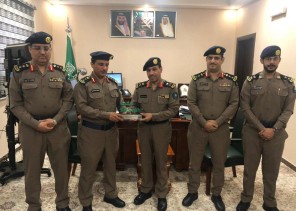 مدني القصيم يكرم الإدارة العامة للدفاع المدني بمدينة بريدة