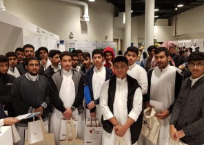 قبول وتسجيل جامعة الامام عبد الرحمن تشارك في معرض الارشاد التعليمي بالشرقية