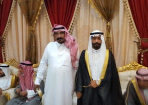 بالصور.. الشاعر فهادبن ناصر” يحتفل بزواج ابنه “خلف” بالقصيم
