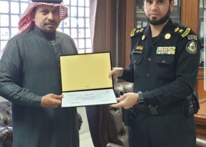 شرطة الحدود الشمالية تقيم محاضرة عن الأمن الفكري والابتزاز الالكتروني