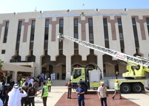 حريق وهمي يخلي مستشفى النور التخصصي ويستنفر عدد من الجهات الحكومية