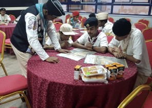 كشافة القنفذة في خدمة ضيوف الرحمن