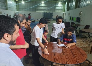 بالصور.. إجراء قرعة بطولة شهداء الحد الجنوبي للكرة الطائرة بنادي الحي بالريث