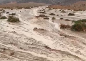 استمرار هطول الأمطار على منطقة حائل