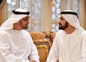 محمد بن راشد يرد على محمد بن زايد بقصيدة “خمسين عام”