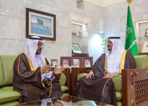 سمو أمير منطقة الرياض بالنيابة يستقبل مدير عام الشؤون الصحية بالمنطقة