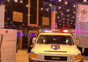 أمن الطرق بالمنطقه الشرقيه تفتتح معرضها بمجمع العثيم التجاري بالدمام