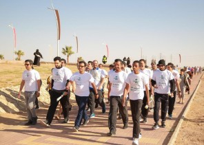صحة حفر الباطن تطلق فعالية الحملة التوعوية للمشي