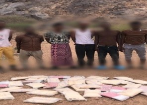 إحباط تهريب كميات من الحشيش المخدر والإطاحة بـ50 مهرباً (صور)