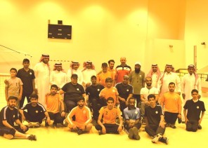 نادي الجوف يفوز بلقائه الودي مع نادي حائل في كرة الطائرة جلوس