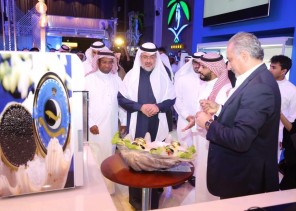 المهندس العيادة يدّشن معرض “سمك” الأول