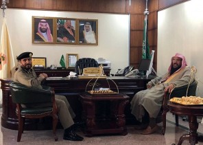 مدير شرطة حائل يستقبل مدير فرع هيئة الأمر بالمعروف بالمنطقة