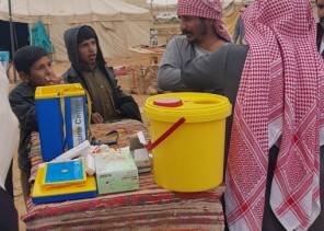 بالصور …مركز صحي جنوب الفيصلية ينفذ حملة لتطعيم عن الانفلونزا الموسمية