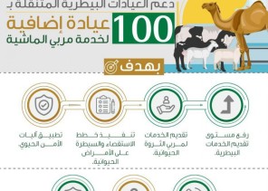 “البيئة”: 100 عيادة بيطرية متنقلة إضافية لخدمة مربي الماشية