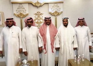 وجهاء محافظة ينبع في ضيافة رجل الأعمال عايد بن عبيد بن خلف