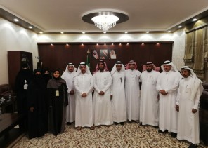 محافظ الجموم يستقبل فريق التمكين المجتمعي