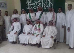 منسوبي فرع خدمات المياه بمحافظة ضمد يجددون البيعه الرابعة لخادم الحرمين الشريفين الملك سلمان بن عبدالعزيز وولي عهده الأمير محمد بن سلمان