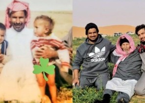 38 عاما لتنقلب الصورة .. حملهما أبوهما صغارا فاحتضنوه كبارا