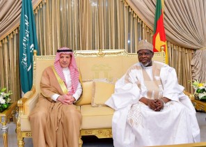 المستشار الخاص والمشرف العام على مكتب سمو أمير منطقة الرياض يحضر حفل سفارة الكاميرون
