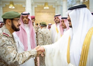 سمو أمير منطقة الرياض بالنيابة يستقبل المهنئين بعيد الأضحى المبارك