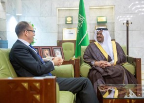 سمو أمير الرياض بالنيابة يستقبل سفير النمسا لدى المملكة
