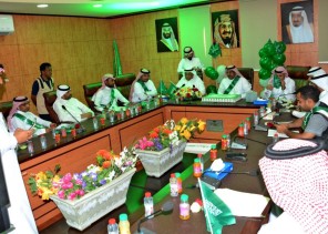 صحة جازان تقيم احتفالها باليوم الوطني 88 بقاعة الاجتماعات بالمديرية