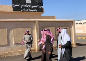 مدير فرع وزارة العمل والتنمية الاجتماعية بمنطقة حائل يقوم بزيارة لـ مكتب ضمان الحليفه