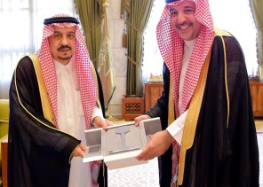 سمو أمير الرياض يستقبل الرئيس التنفيذي للشركة السعودية للخطوط الحديدية