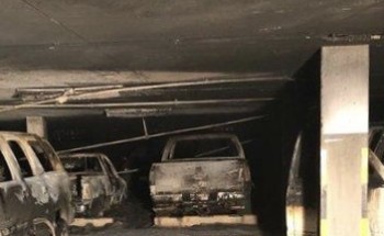 “بالصور”حريق يلتهم عدد كبير من السيارات المتوقفة في ظروف غامضة بجدة