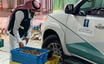 بالصور.. “التجارة” تصادر 6 أطنان من التمور التالفة بالقصيم