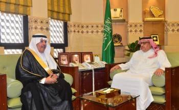 وكيل إمارة الرياض يستقبل مدير عام التعليم بالمنطقة