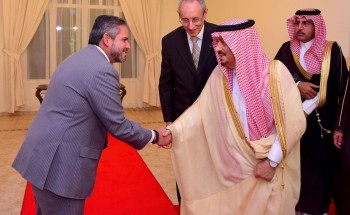 سمو أمير منطقة الرياض يشرّف حفل سفارة المكسيك