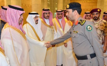 سمو أمير الرياض يستقبل المهنئين بعيد الفطر المبارك