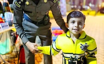 الدفاع المدني بضمد يقيم مرسم للطفل بحديقة البلدية