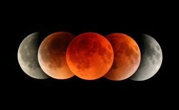 فلكية جدة : خسوف جزئي للقمر بسماء السعودية … فجر الأثنين