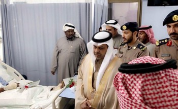 وكيل إمارة حائل يزور 8 مصابين شبَّت النار بمنزلهم نتيجة تسرُّب غاز