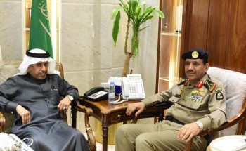 مدير الامن العام يستقبل معالي الأمين العام لمجلس وزراء الداخلية