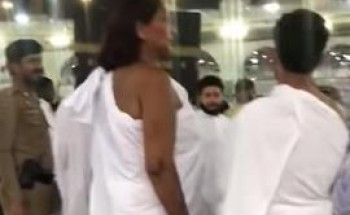 مصادر تنفي ارتداء امرأة إحراماً أثناء الطواف.. وتوضح ملابسات الفيديو المتداول