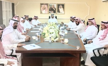 محافظ ضرية يرأس المجلس المحلي بالمحافظة