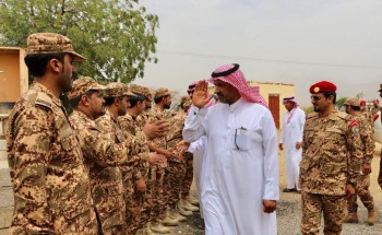 مدير عام فرع الادارة العامة للمجاهدين يتفقد القطاعات الميدانية